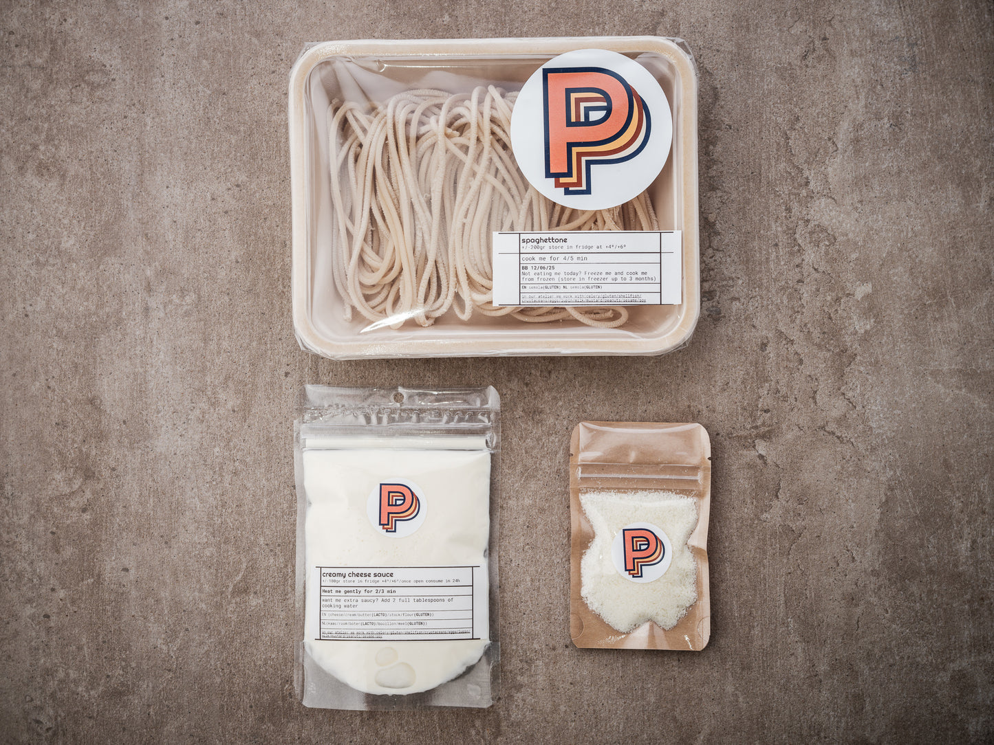 Spaghettone Belpepper Sugo/Almond Crunch
