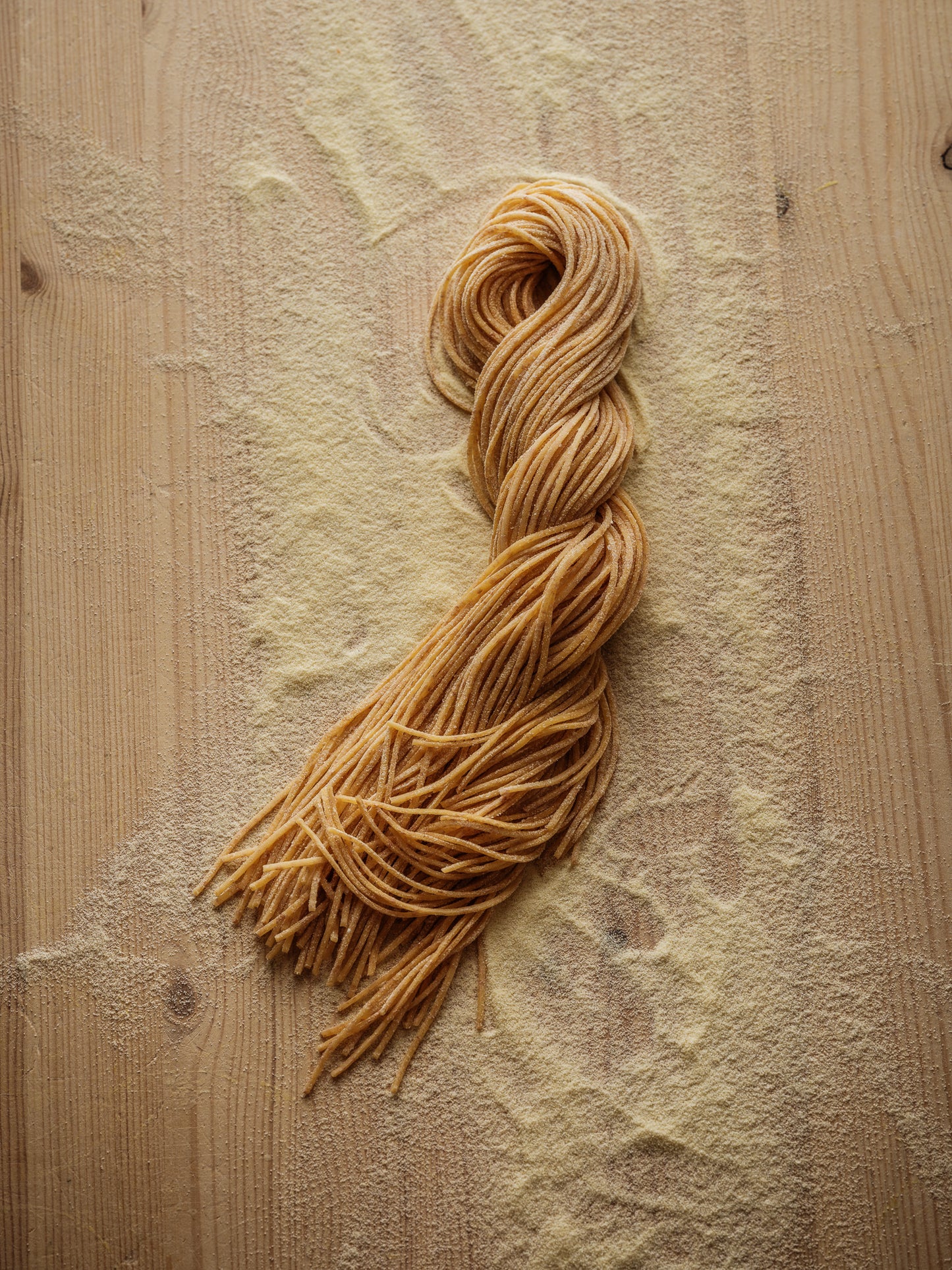 Whole wheat tagliolini