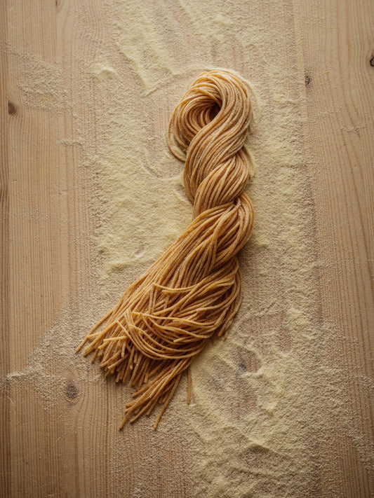 Whole wheat tagliolini