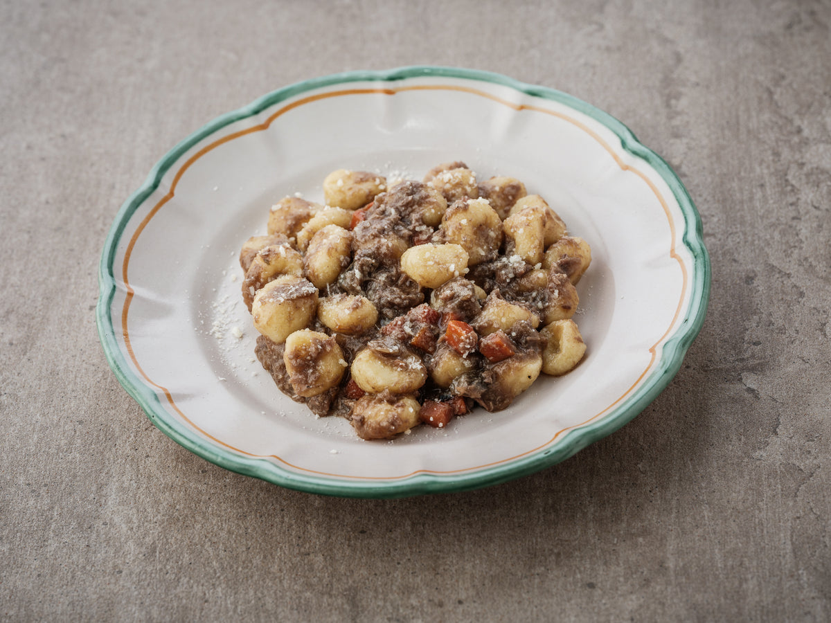 Potato Gnocchi/Duck Ragù in bianco