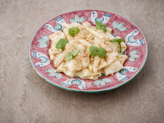 Mezzi Paccheri white Spitsbroek Asperges