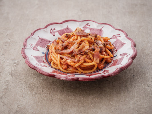 Spaghettone all'amatriciana